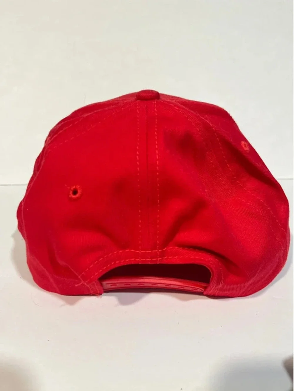 Budweiser Embroidered Classic Logo Red Snapback Hat/Cap Adjustable Fit